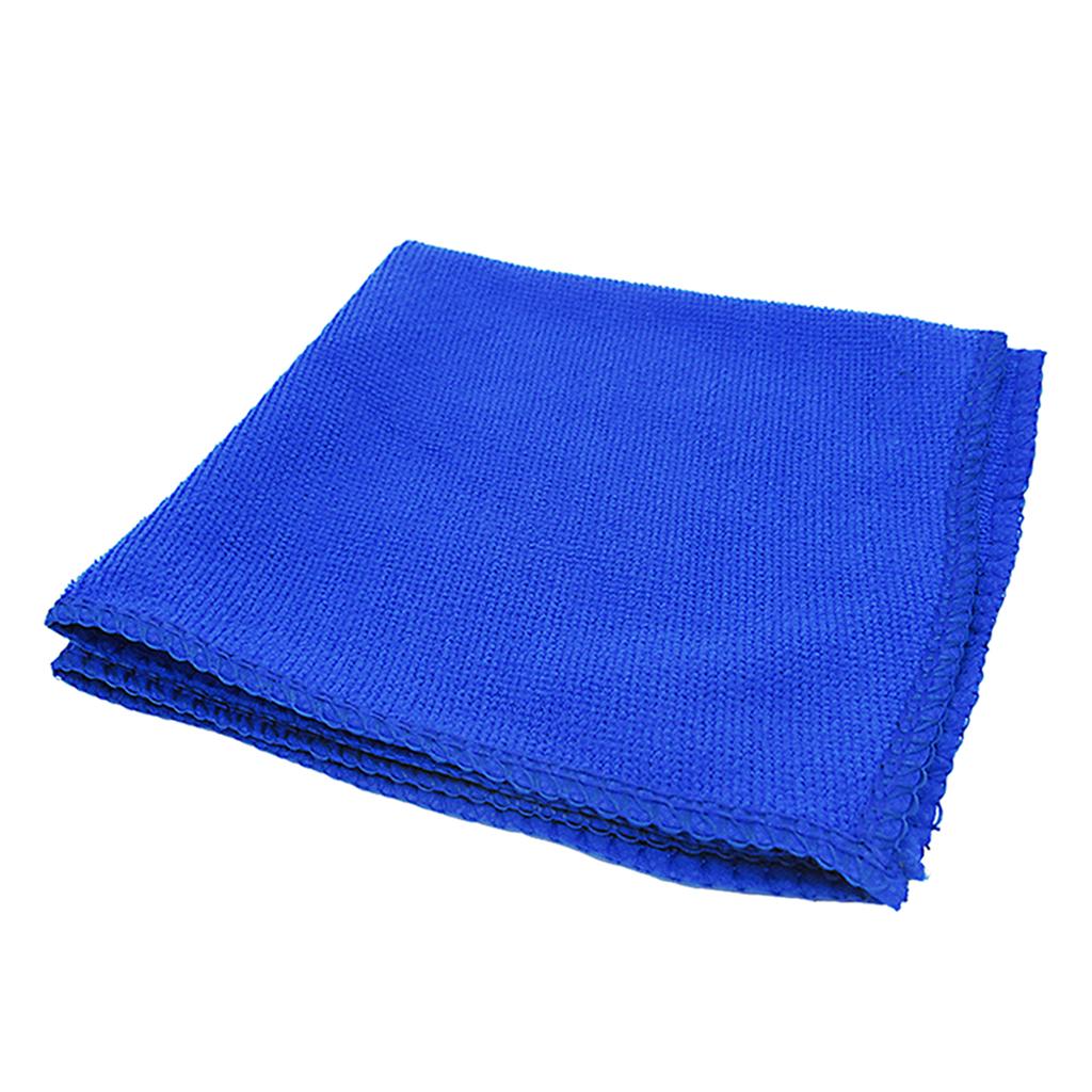 Blue Car Cleaning Towel Microfiber Auto Detailing Towel Scratch Free