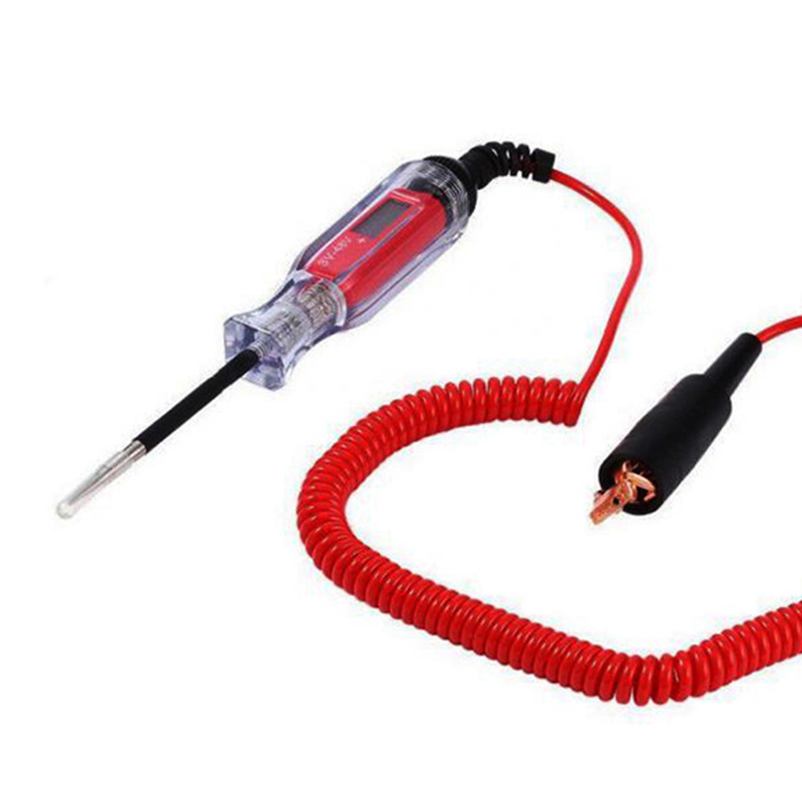 1PC Digital LCD Display Electric Circuit Tester for Car Automobiles Yachts