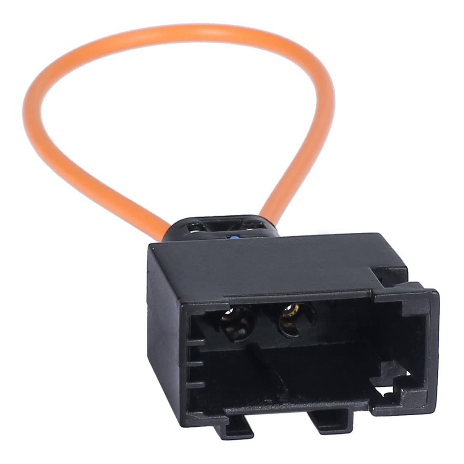 3xMOST Fiber Optic Loop Male Female Connector Fit For  Adapter