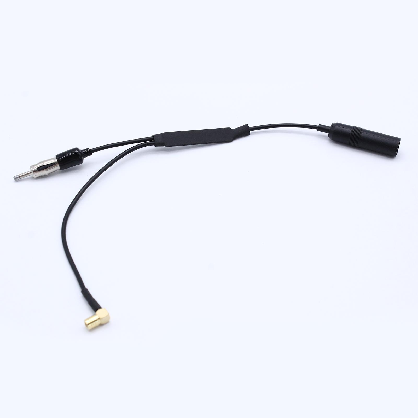 AM DAB and Antenna Splitter Adapter Compatible For Radio Accessories Parts