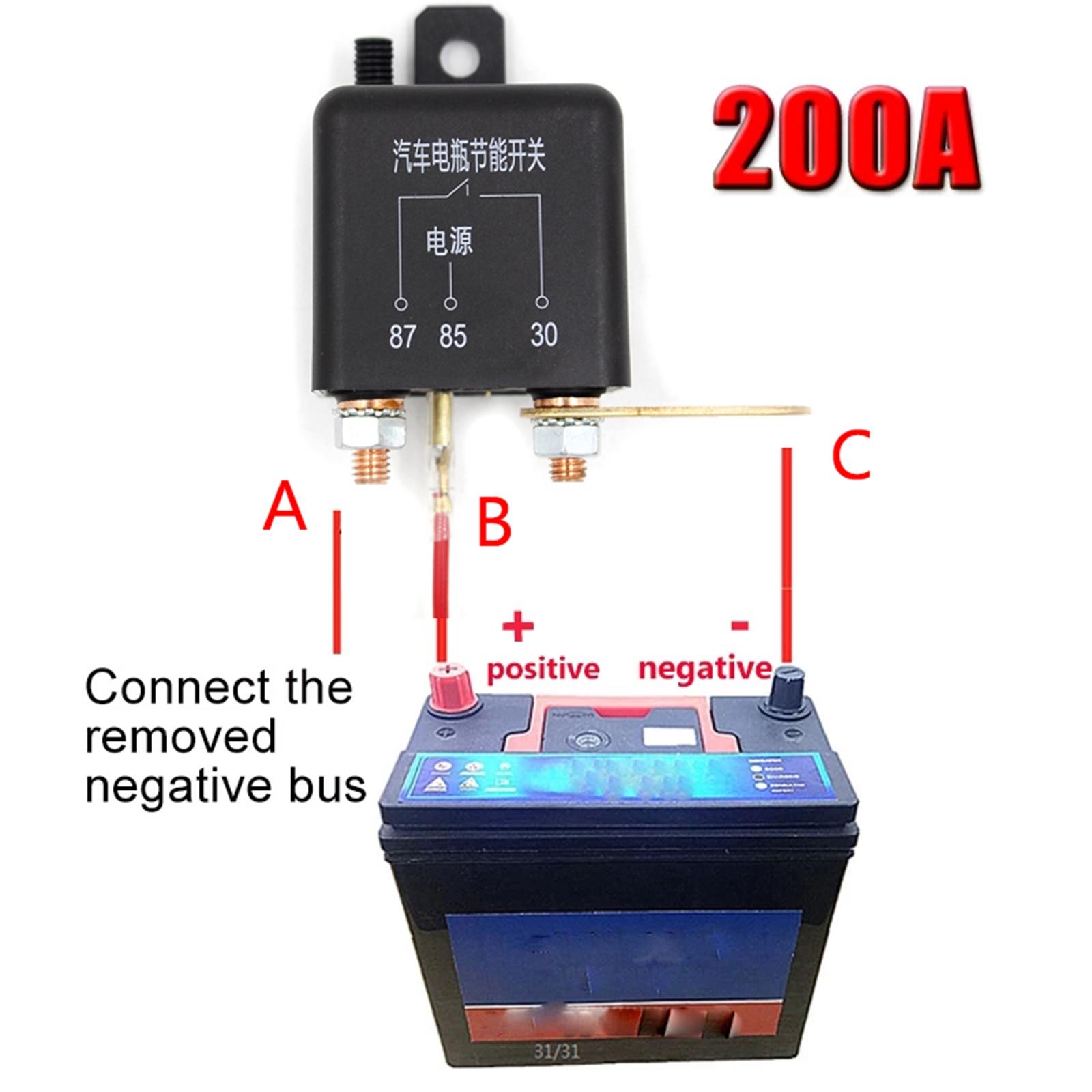 Car Battery Disconnect Switch Master Switches for Truck 1x Remote Control