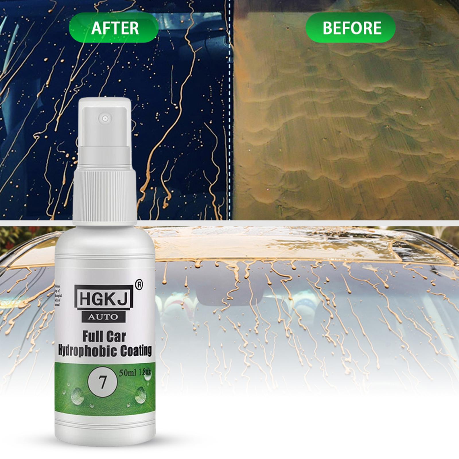 Full Cars Hydrophobic Coating Anti Scratch Spray for Paint  Windshield 50ML