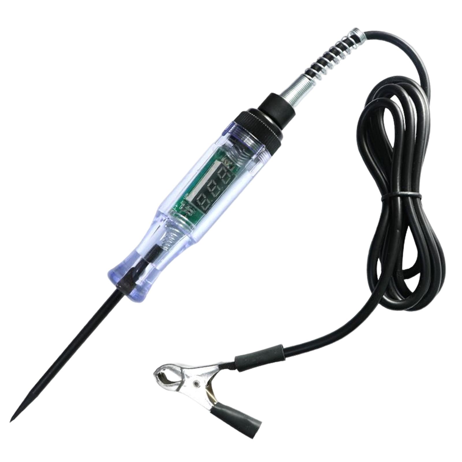 Circuit Tester Automobile Diagnostic Tools for Trailers Wiring Switches Black