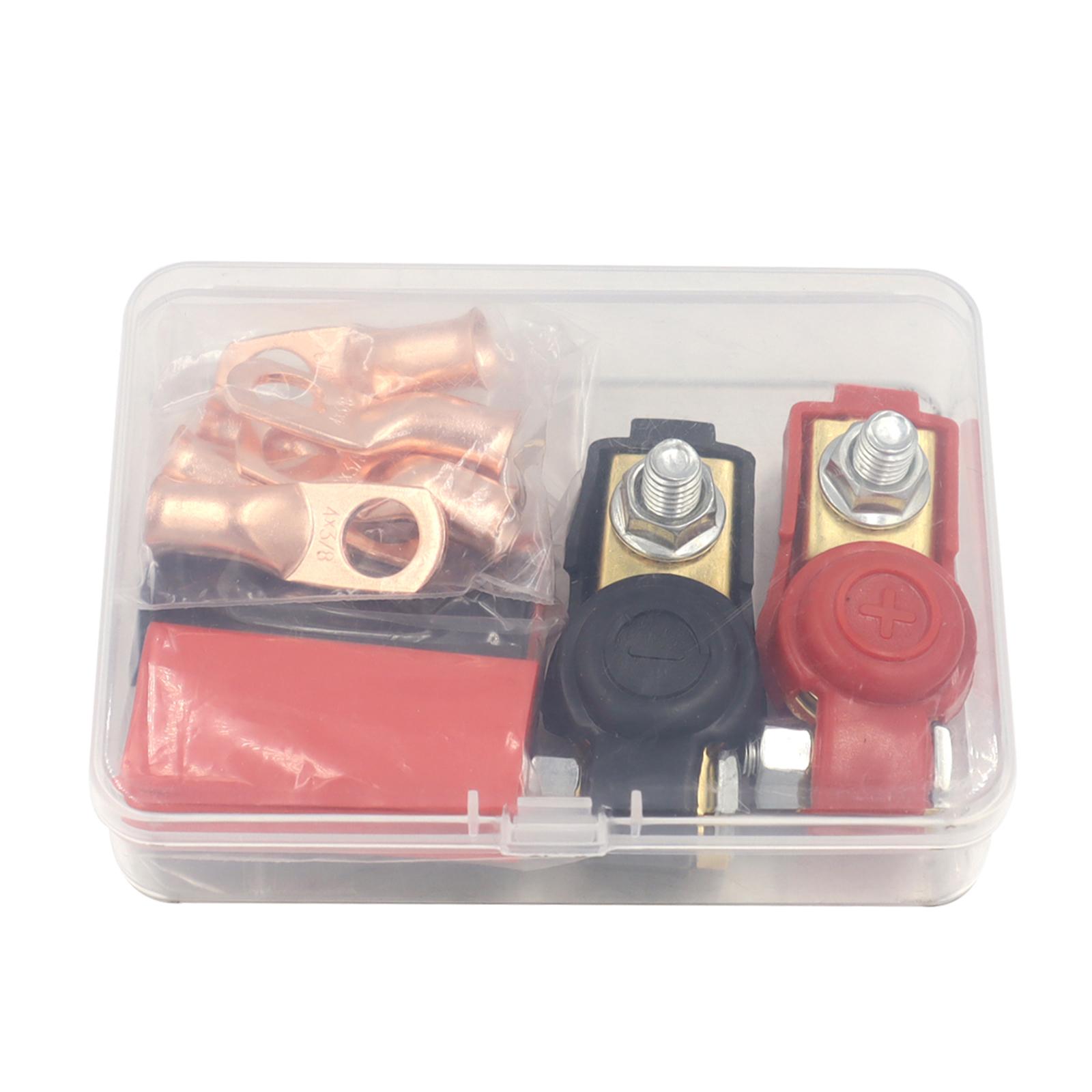 Battery Terminal Connectors Clamp Connector Copper Wire Lugs for 