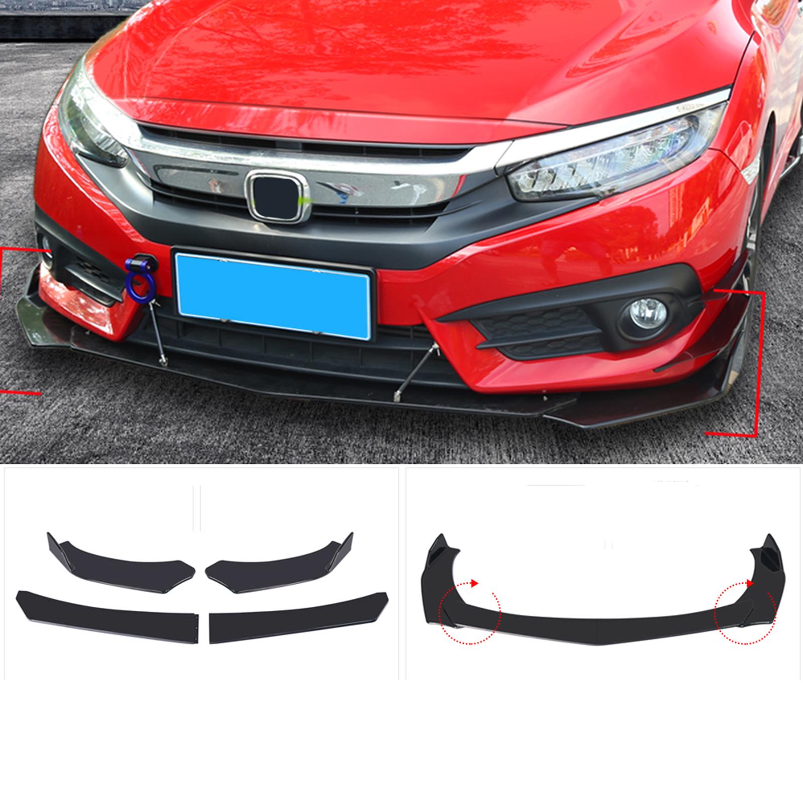 Car Front Bumper Lip Chin Spoiler Car Front Bumper Protector for ...