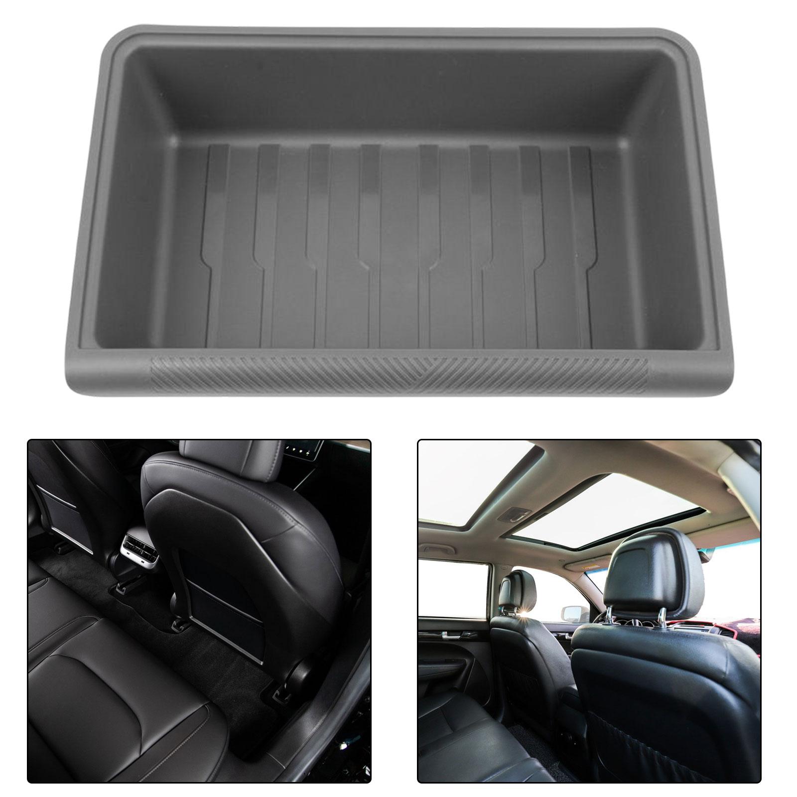 under Seat Storage Box Bin Accessories for Tesla Model Y 39cmx24cmx11cm Grey
