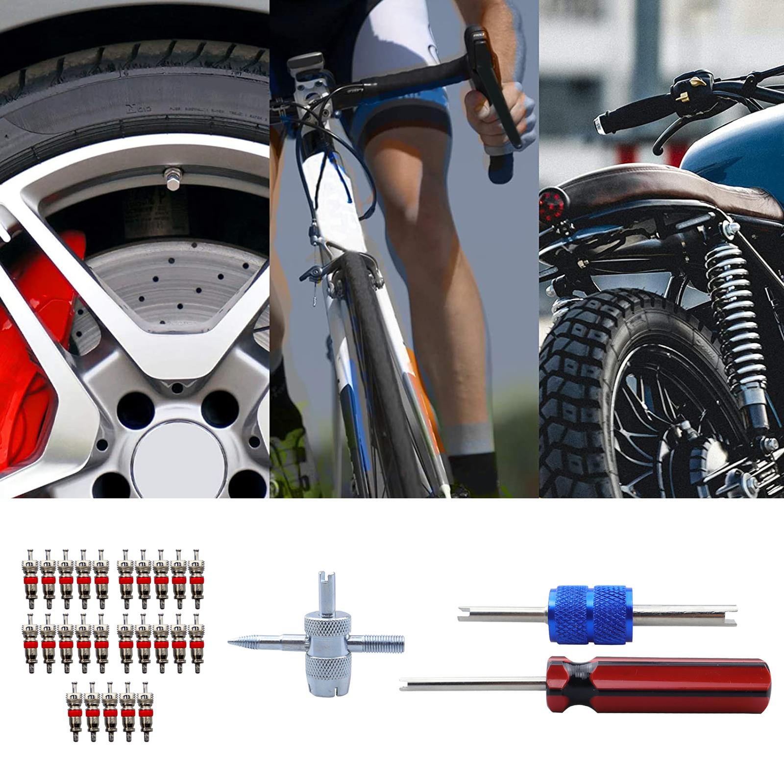 Tire Valve Stem Removal Tool Spare Parts Dual Single Head Installer Tools