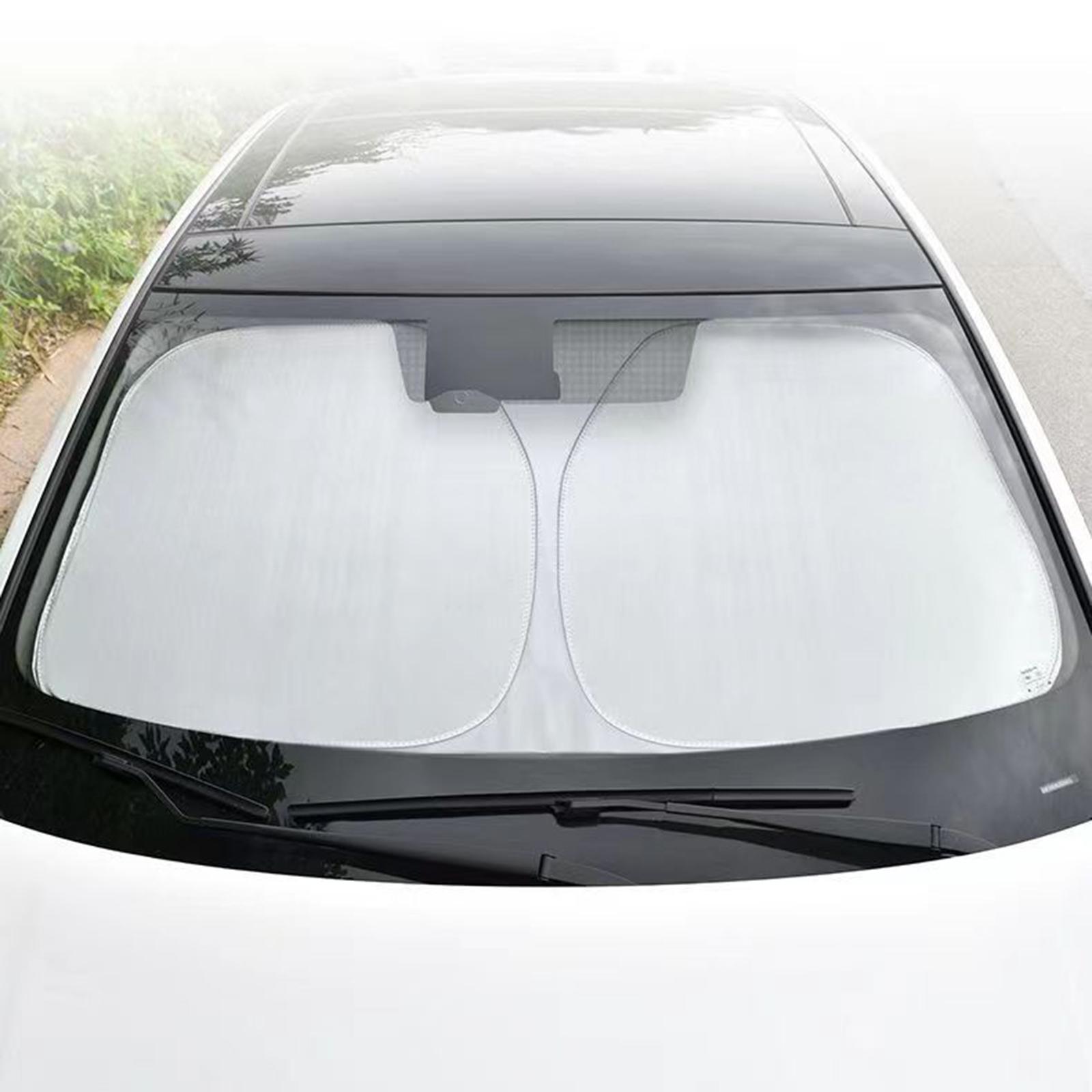 Front Window Sunscreen Protector for Front Window Car SUV Truck Vehicle 145cmx80cm