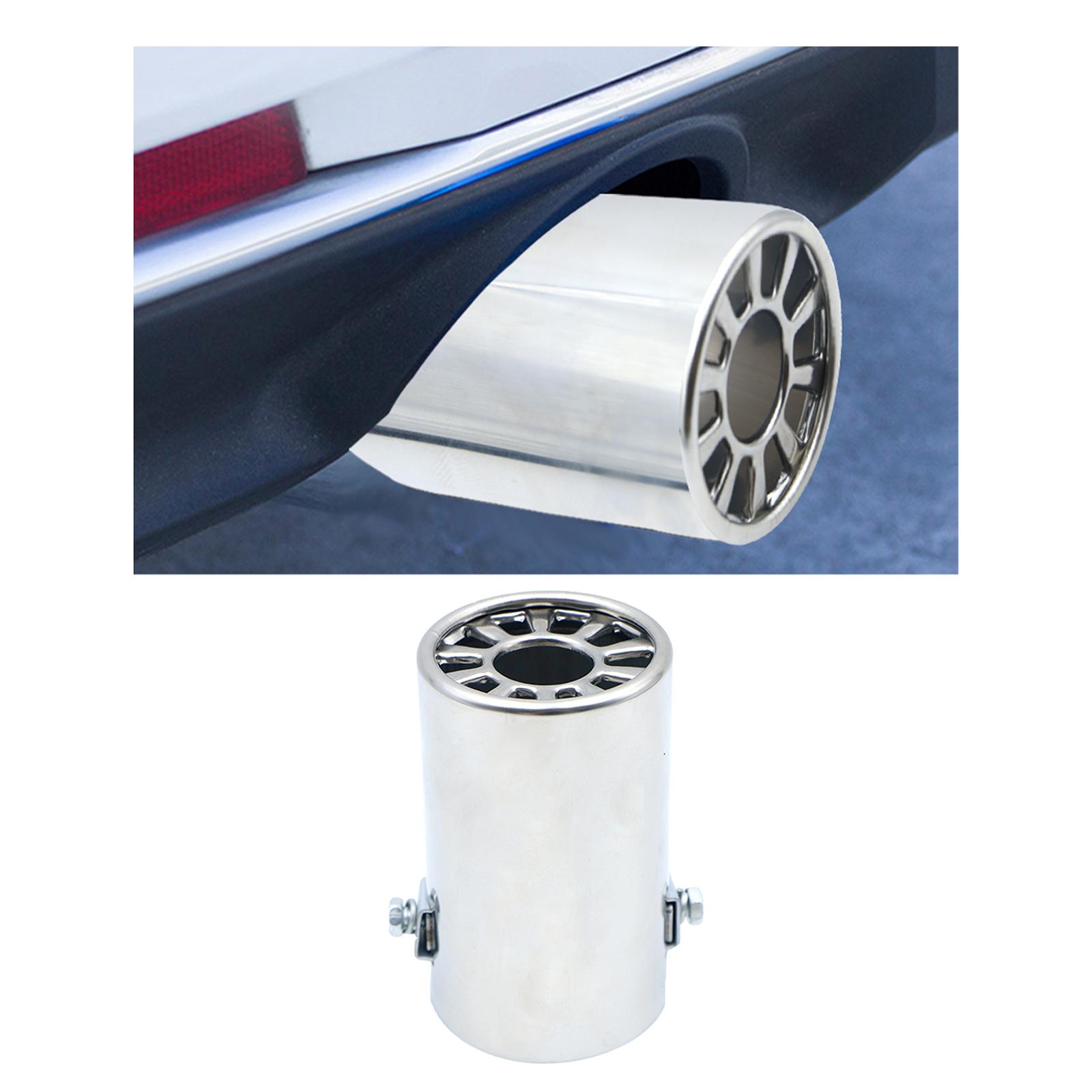 Exhaust Muffler Universal Accessory Tail Muffler for Vehicles Truck Car