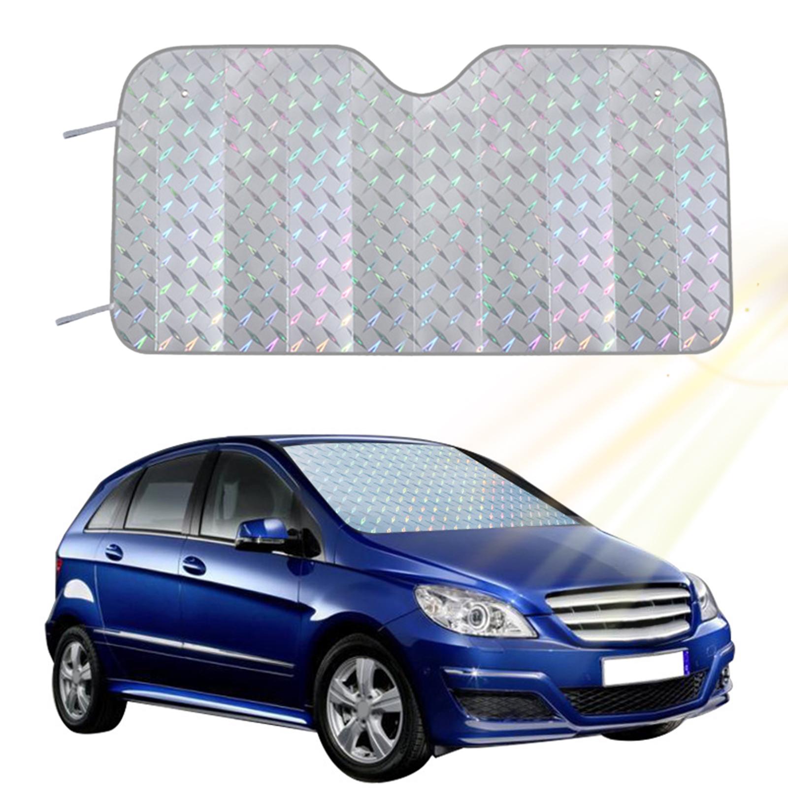 Car Windshield Sunshade Sun Protection Car Parts Save Space Windshield Cover 130cmx70cm