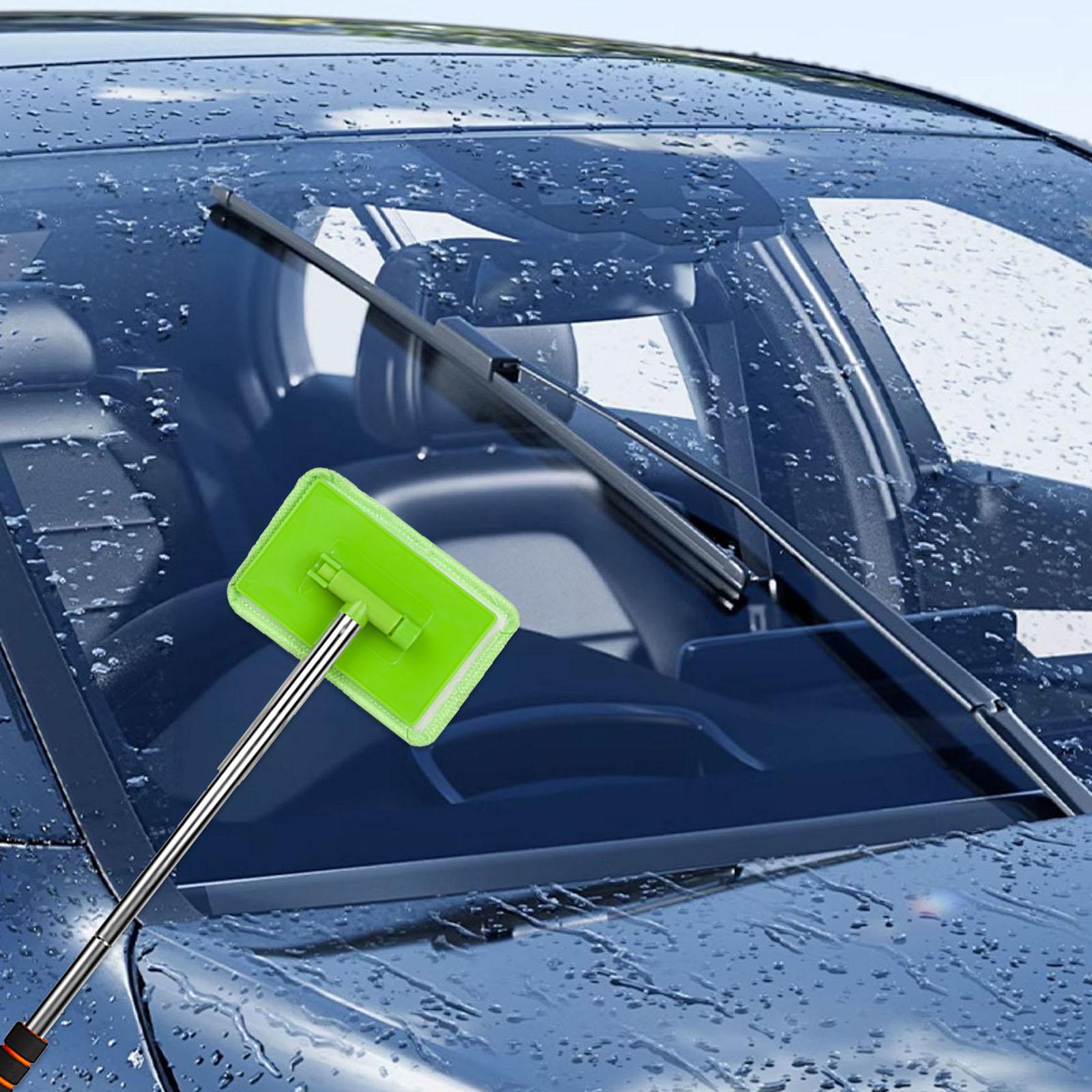Car Window Cleaner Aluminum Alloy Pole Home Office Cleaning Auto Glass Wiper
