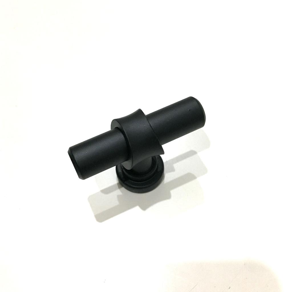 Black Furniture Cabinet Cupboard Wardrobe Dresser Door Drawer Handle 50mm