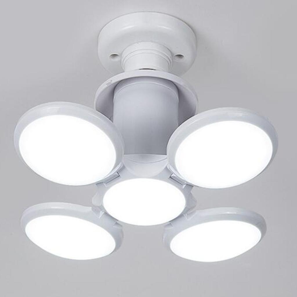 E27 40W LED Folding Football UFO Bulb High Brightness Light Indoors 