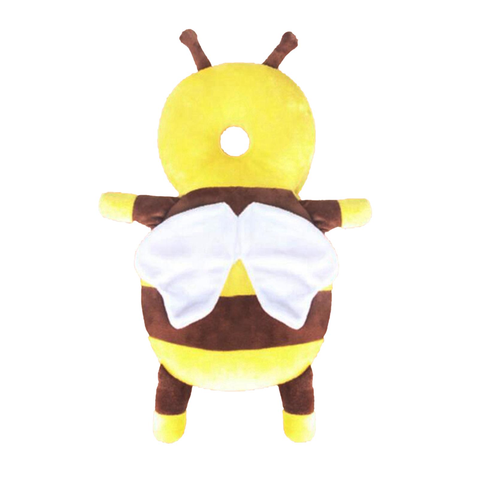 Newborn Head Back Protection Baby Pillow Toddler Cushion Large Bee Squeaky