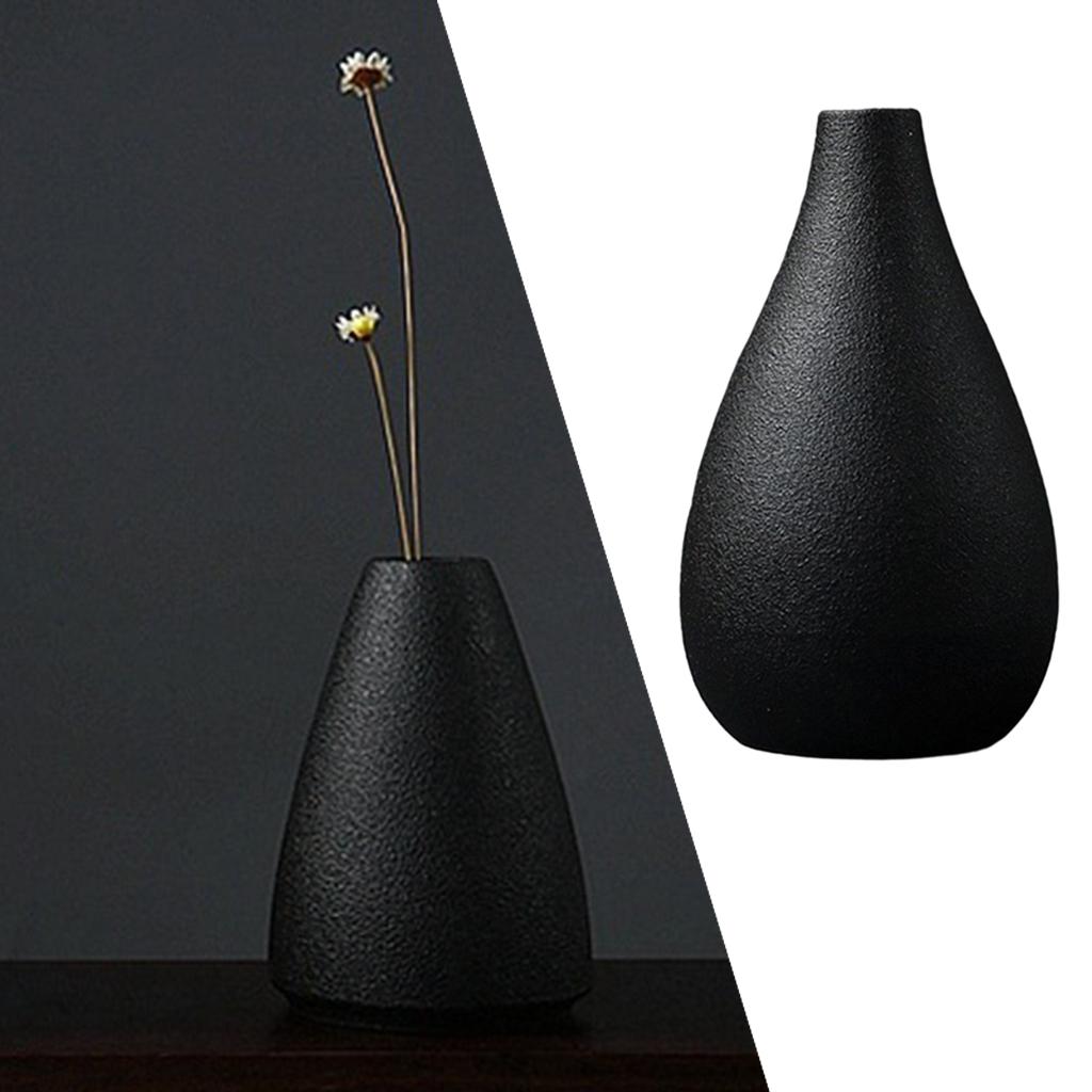 Minimalism Ceramic Flower Vase Sculpture Centerpieces Office Living Room D