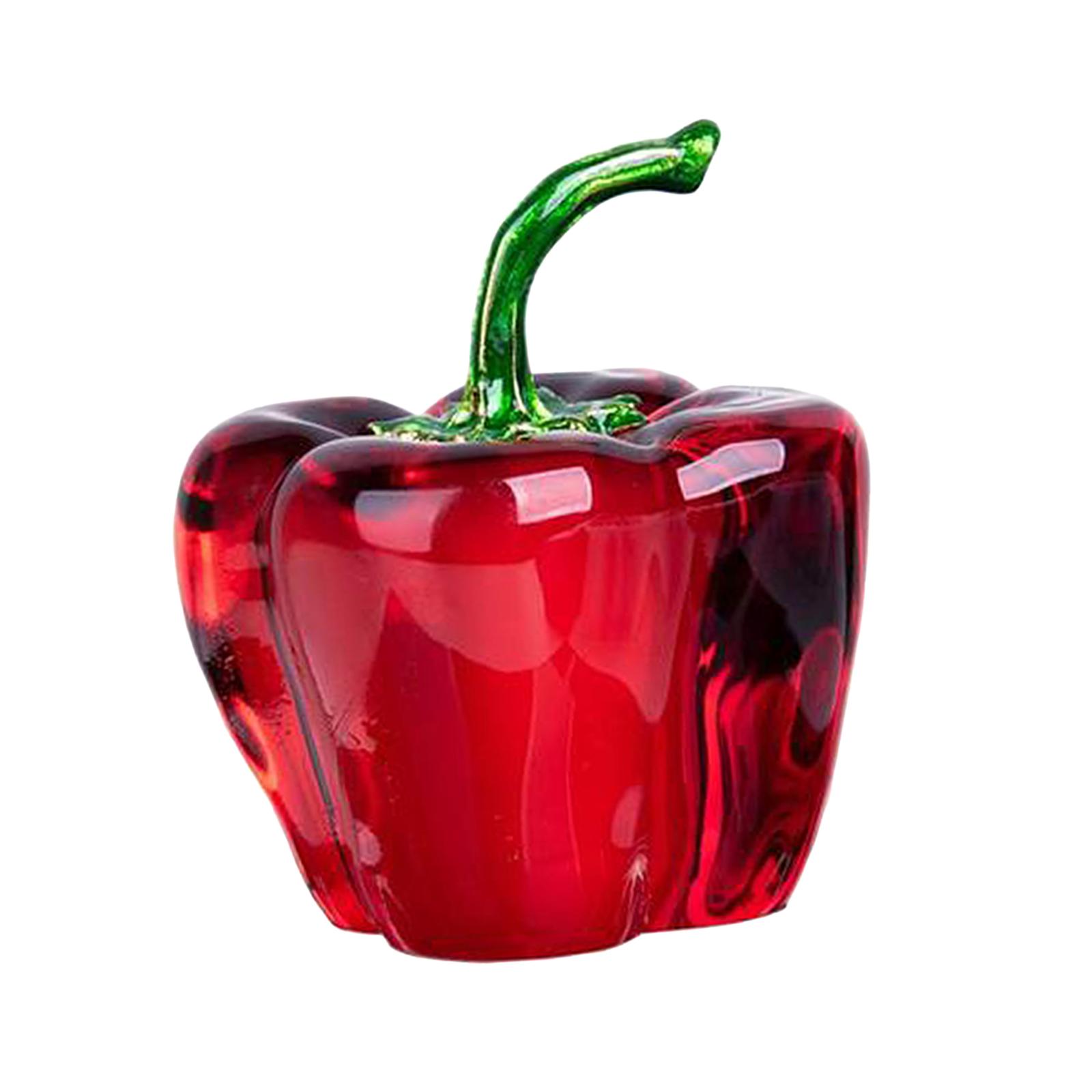 Crystal Fruit Sculpture Red Chili