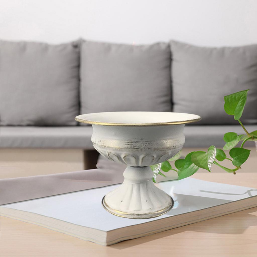 2pcs Creative Metal Vase Plant Pot Dried Stems Bunch Holder Arrangements