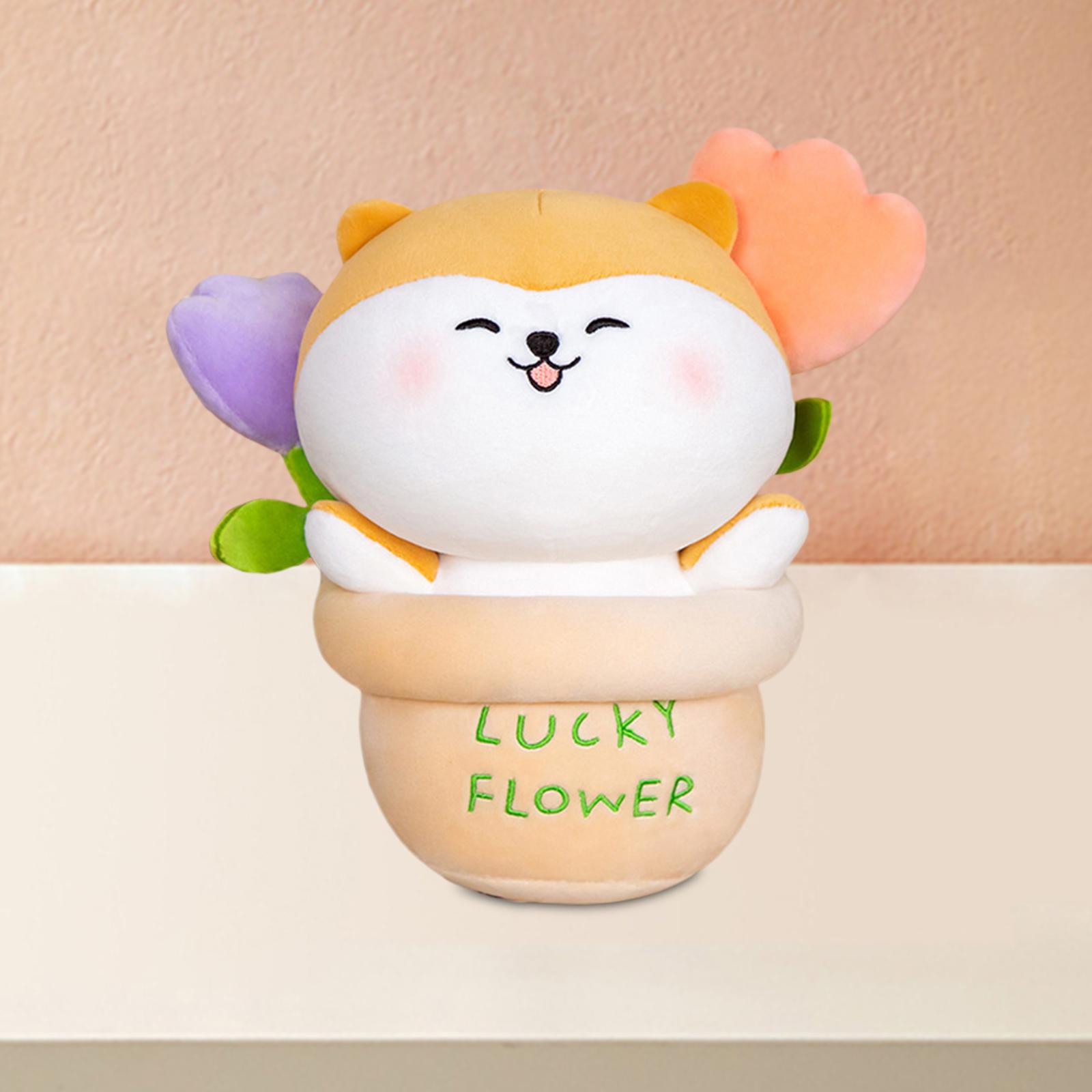 Stuffed Animal Soft Plush Toy Room Decor for Kids Birthday Gifts Shiba Inu