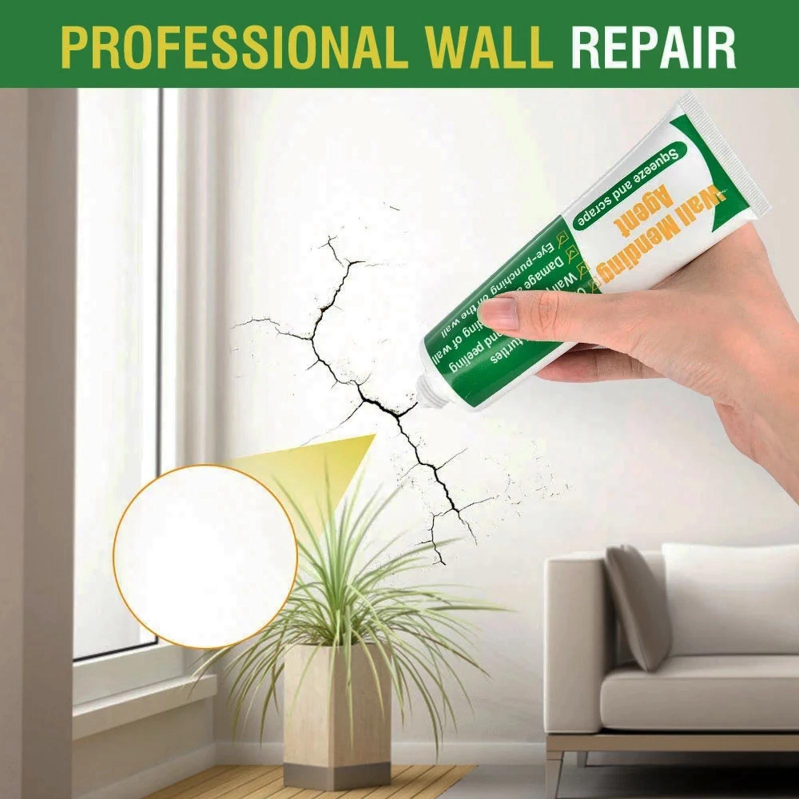 Repair Putty Patch Kit with Pointed Nozzle, Scraper Board, Wall Repair Cream