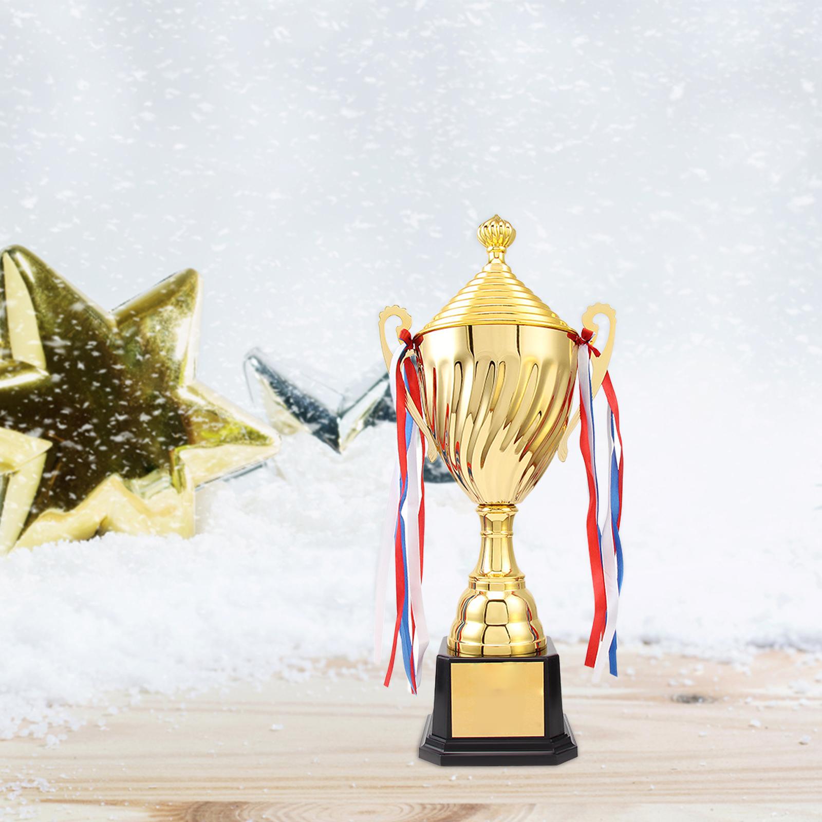 Award Trophy Cup for Kids Adult Sports Tournaments Trophies Prop Height 33cm