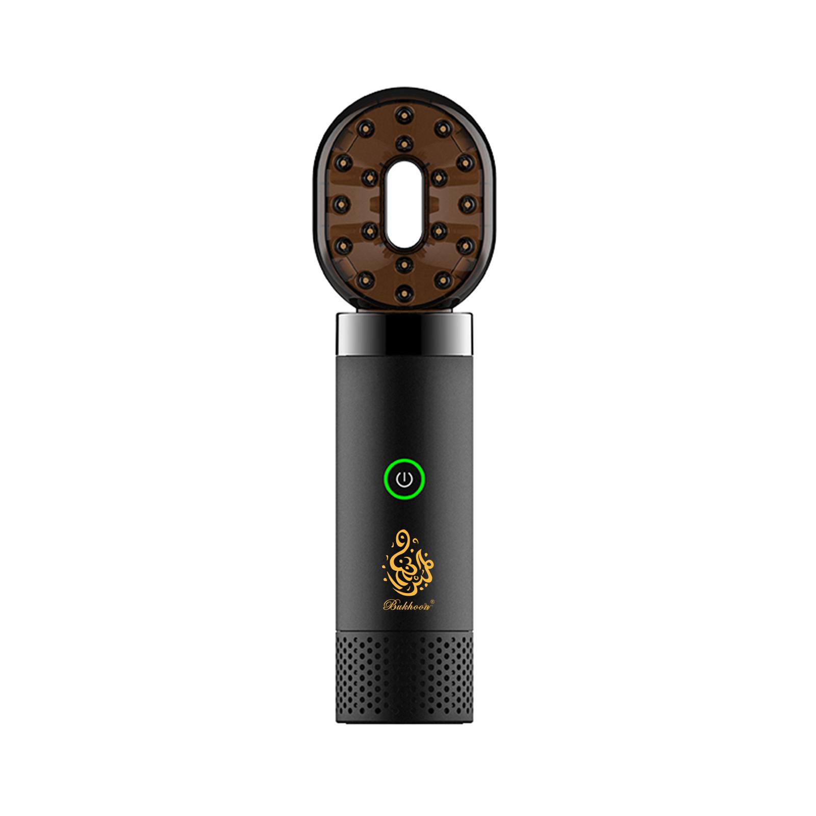 Electric Aroma Diffuser Censer Electronic Incense Burner for Bedroom Car Black