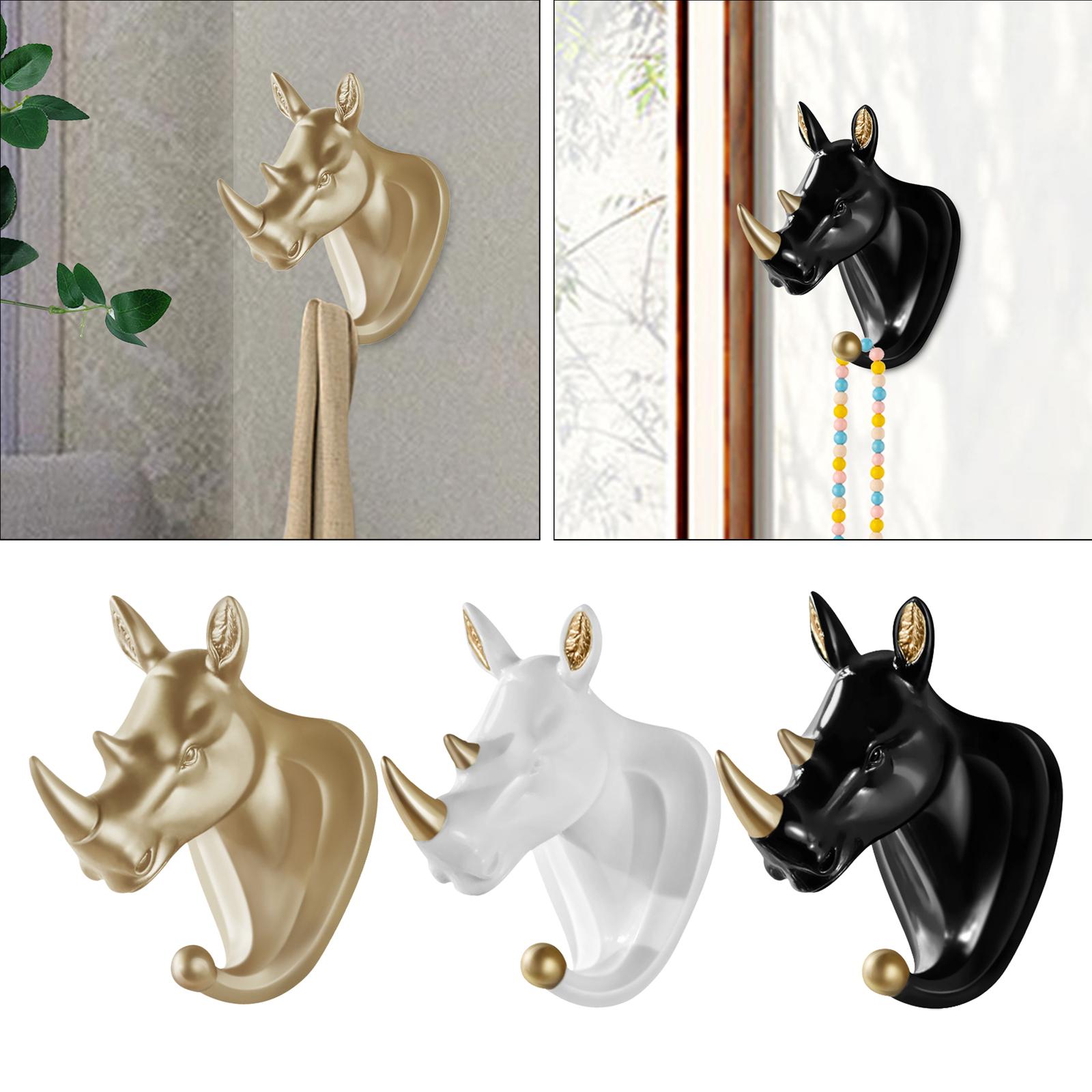 Head Coat Hook Accessory Hanger for Bedroom Restaurant Hallway Aureate