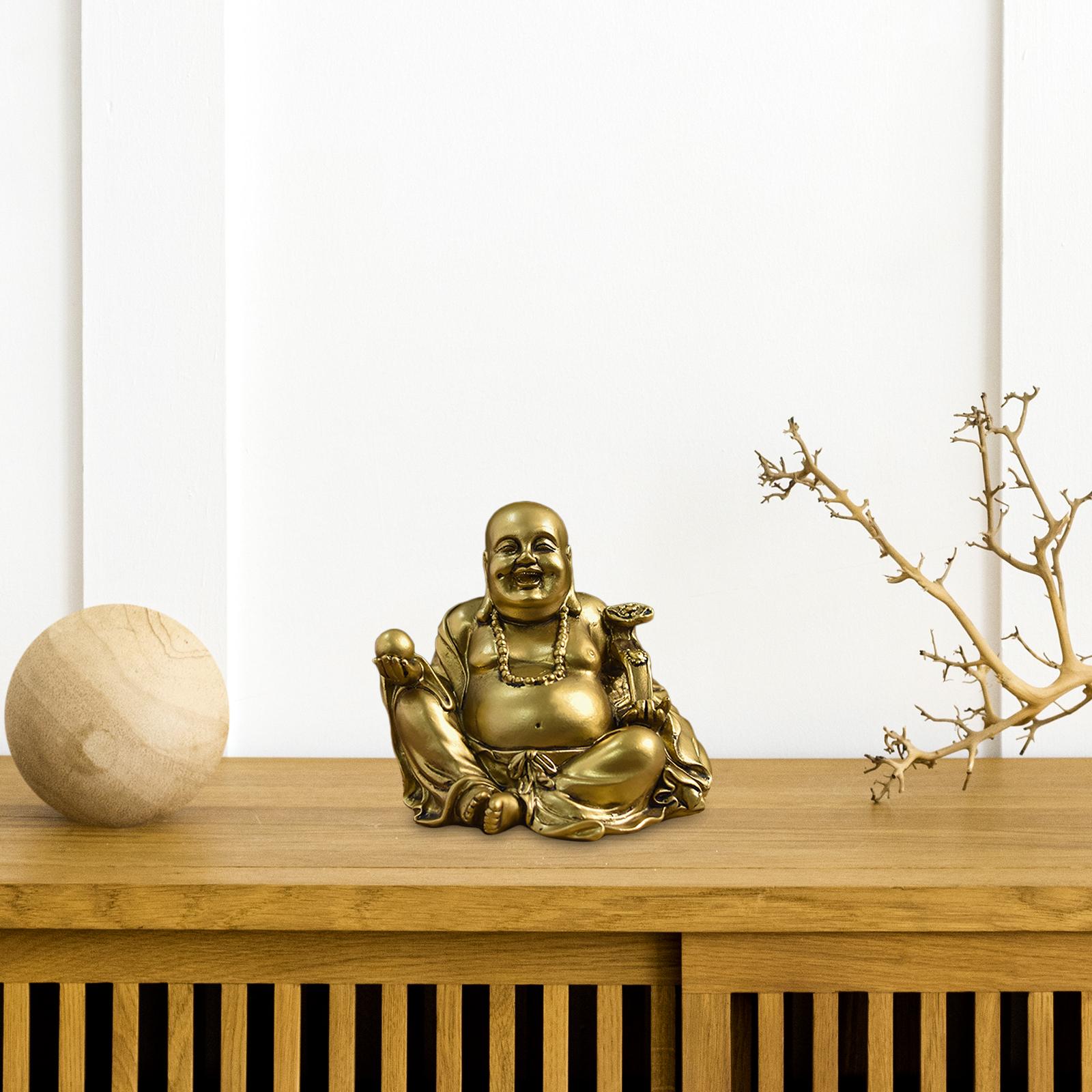 Maitreya Buddha Statue Aesthetic Desk for Living Room Restaurant Anniversary Style A
