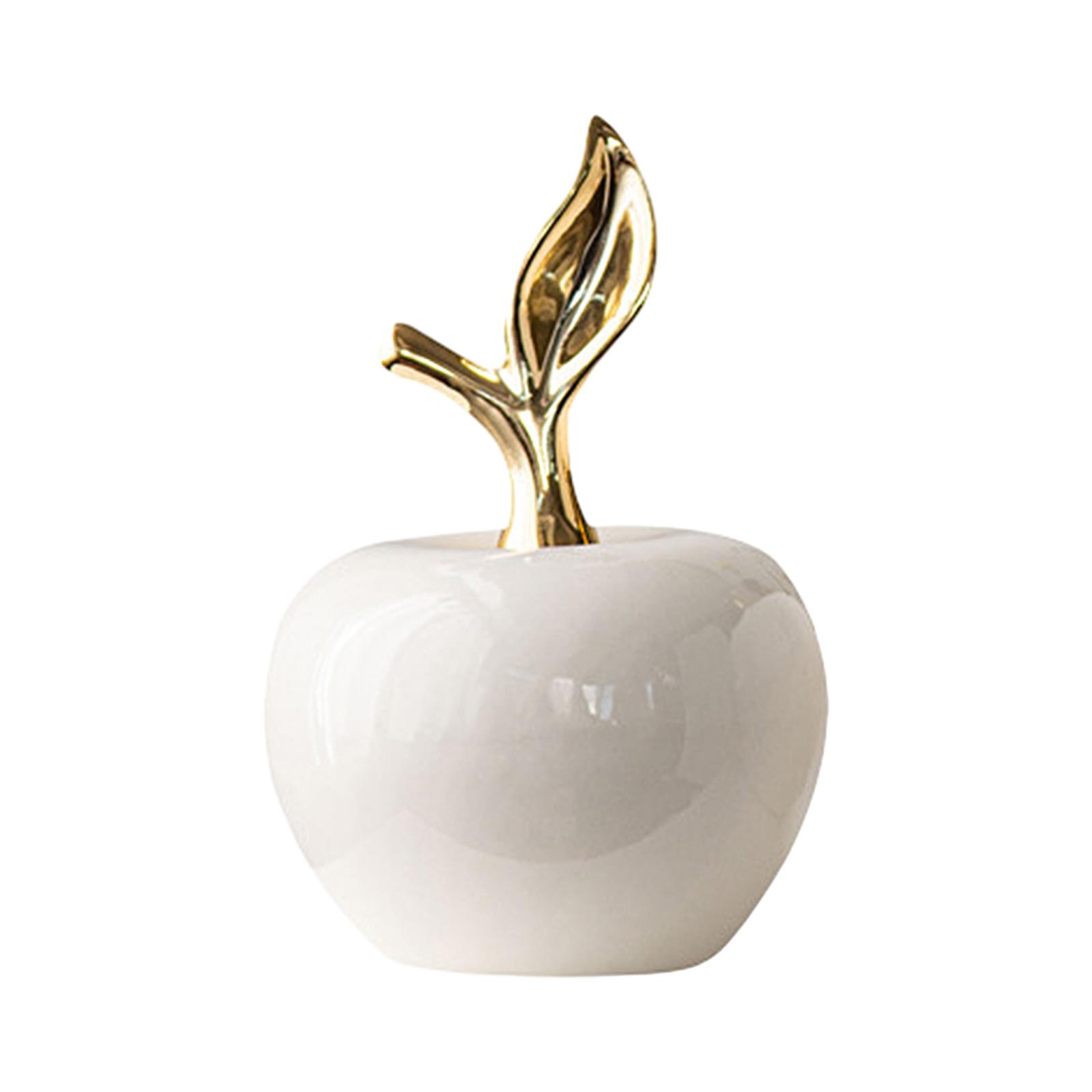 Ceramic Apples Figurine Tabletop