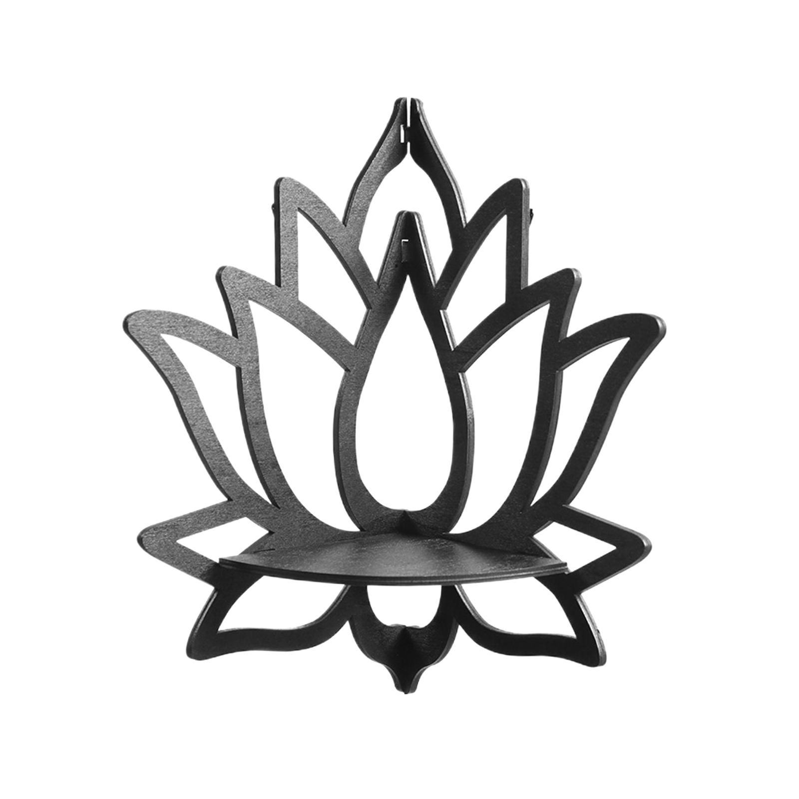 Corner Shelf Display Lotus Flower