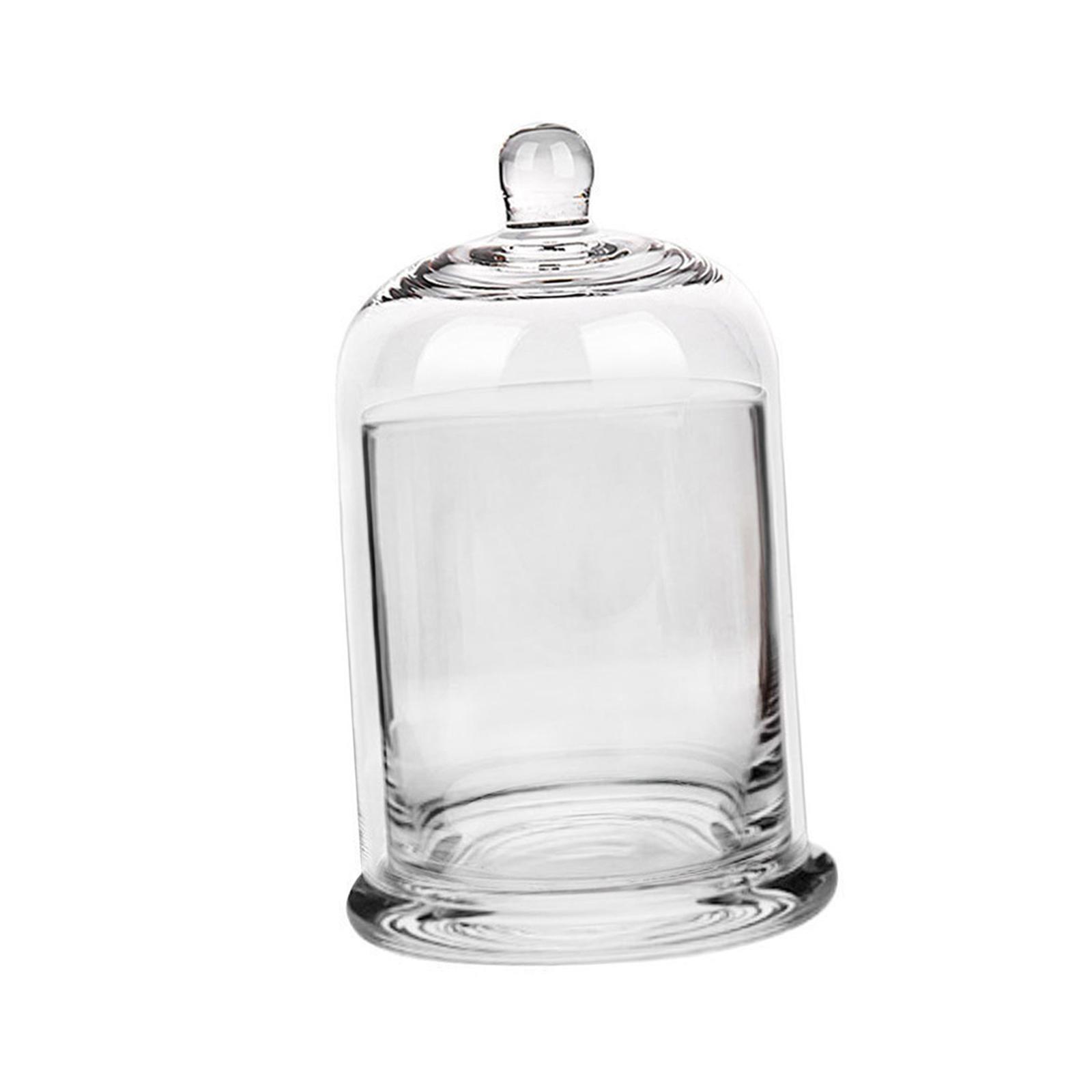 Glass Dome Candle Holder