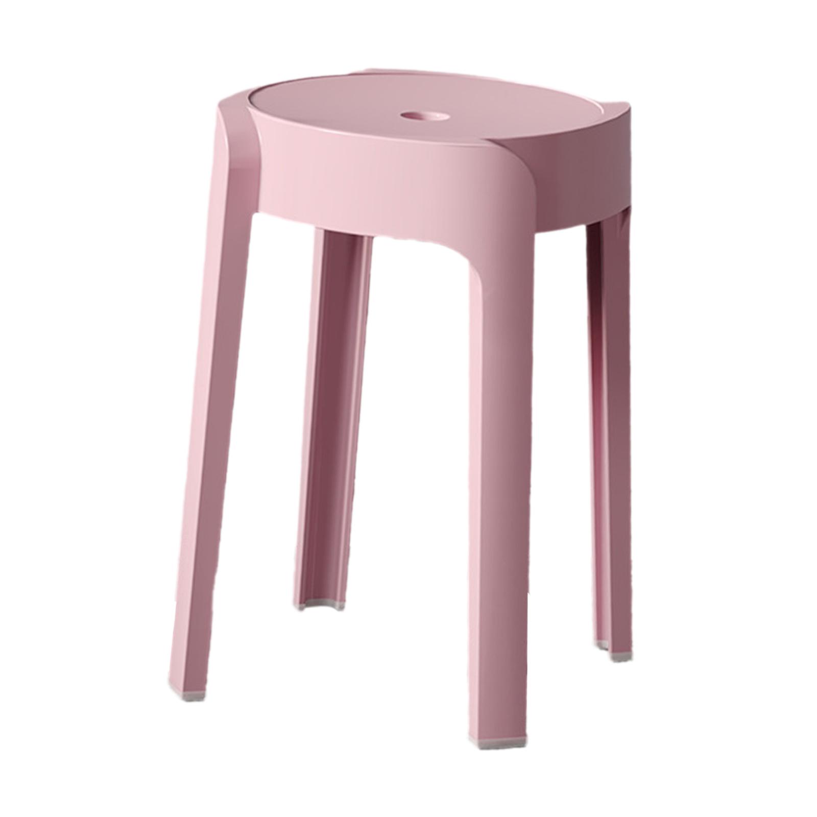 Round Stool Pink