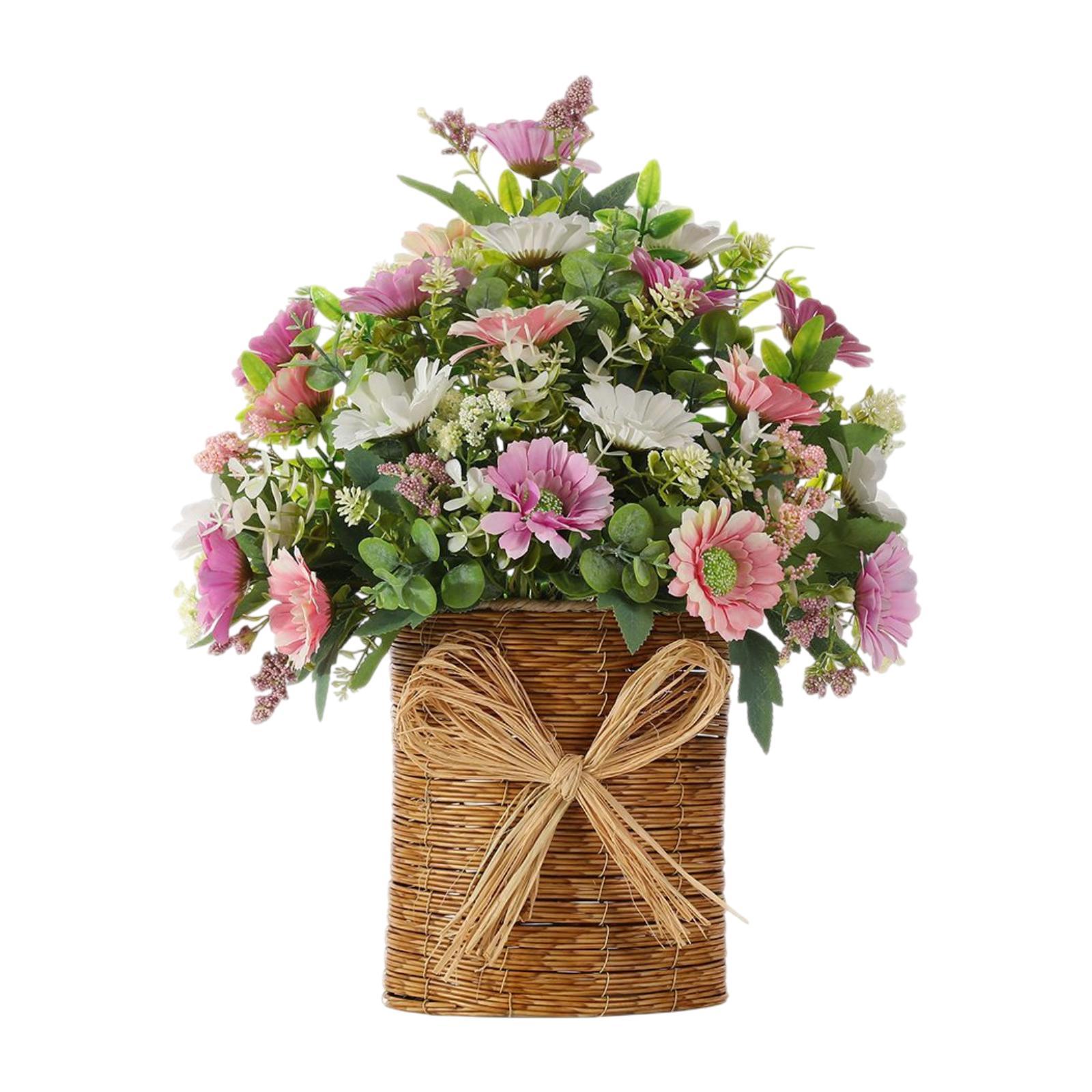 Artificial Daisy Wreath