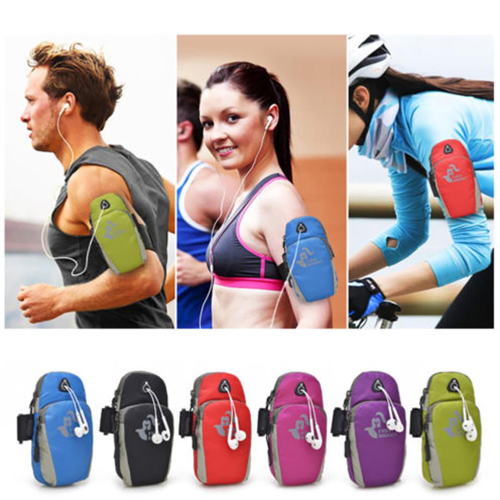 Sports Running Jogging Gym Armband Arm Band Holder Bag for Mobile Phone CY