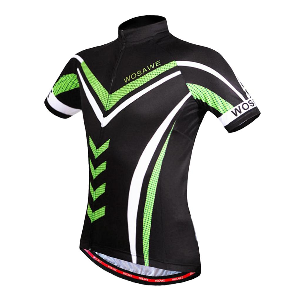 Download Men's Cycling Short Sleeve Jerseys Tops Full Zip Road Bike ...