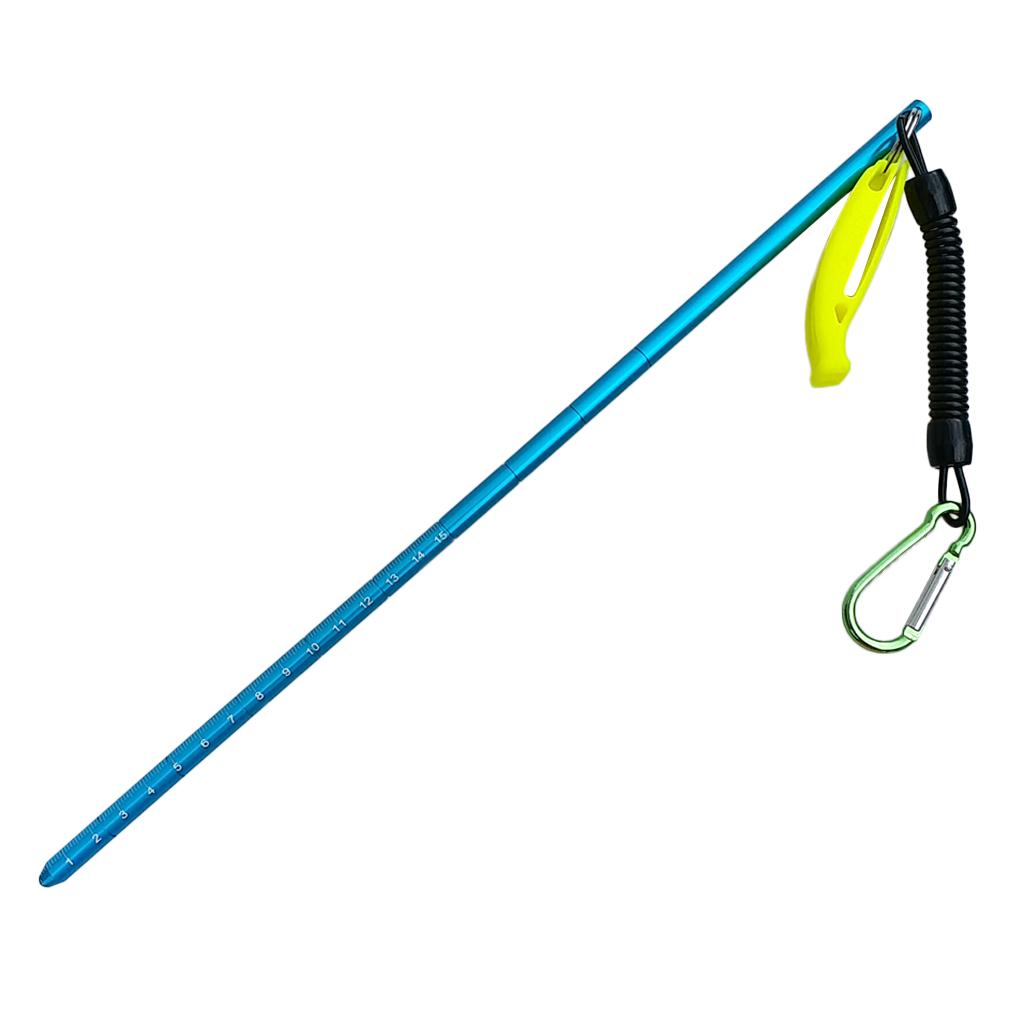 Scuba Diving Lobster Stick Pointer Underwater Shaker Noise Maker Sky Blue