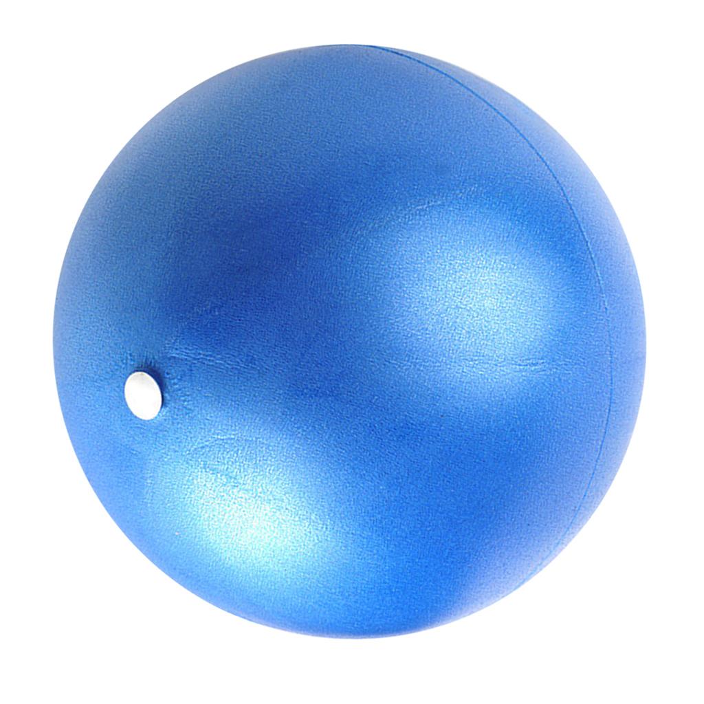 25cm Soft Anti Burst Yoga Ball Exercise GYM  Pilates Fitness Balls Blue