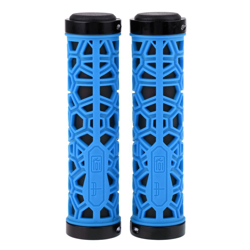Bicycle Rubber Handle Grips Mountain Bike BMX MTB Handlebar Soft Bar End Part