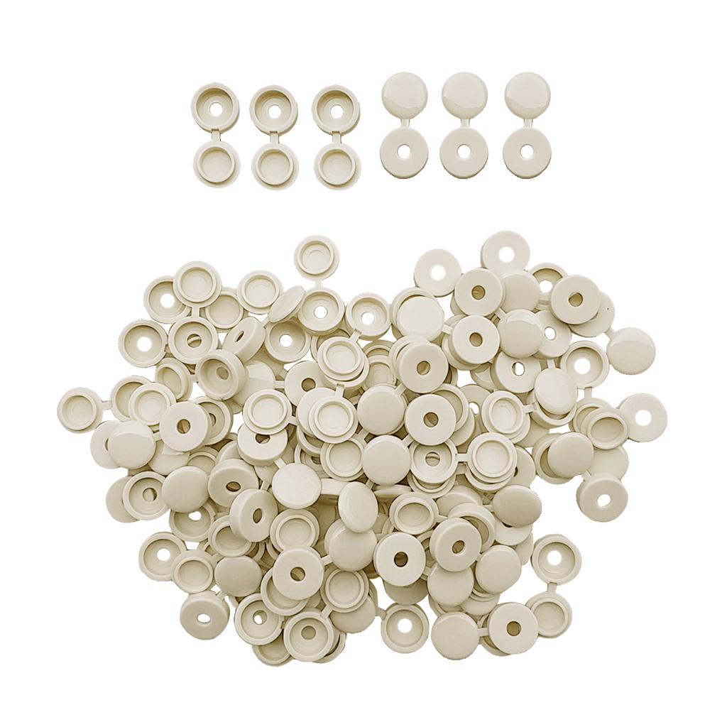 Hinged Screw Cover Caps 4.1mm