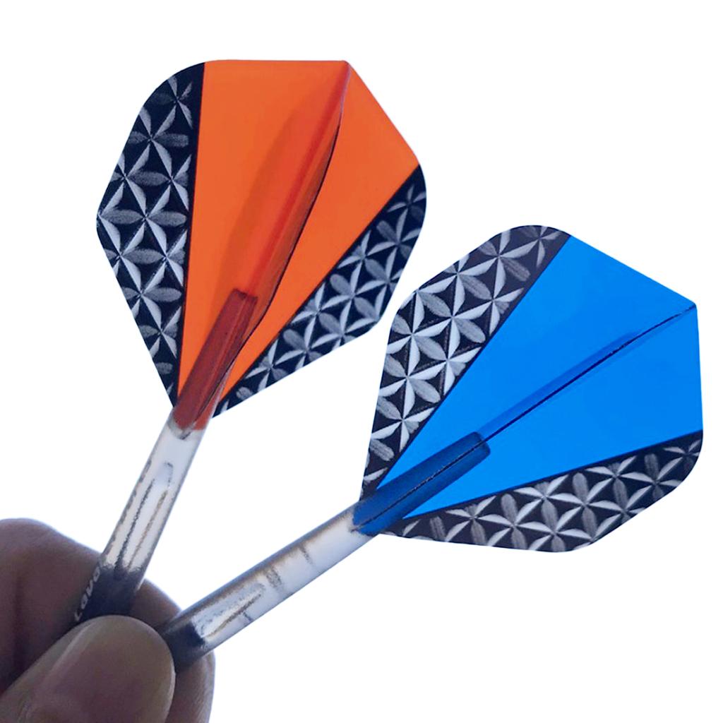 10Pcs Standard Shape Dart Flights PET Extra Tough Thick Tail