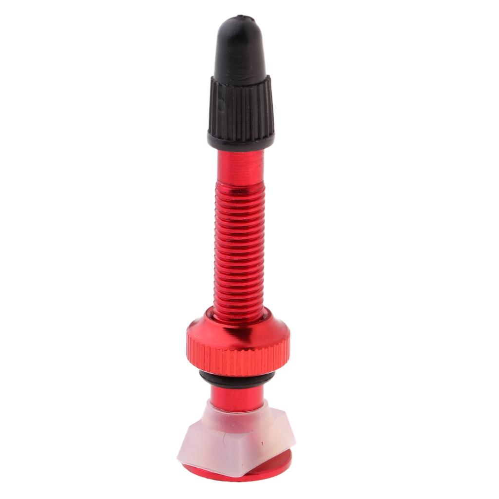 Bicycle Tire Nozzle Bike Valve Adapter Ball Pump Needle Nozzle Red-40mm