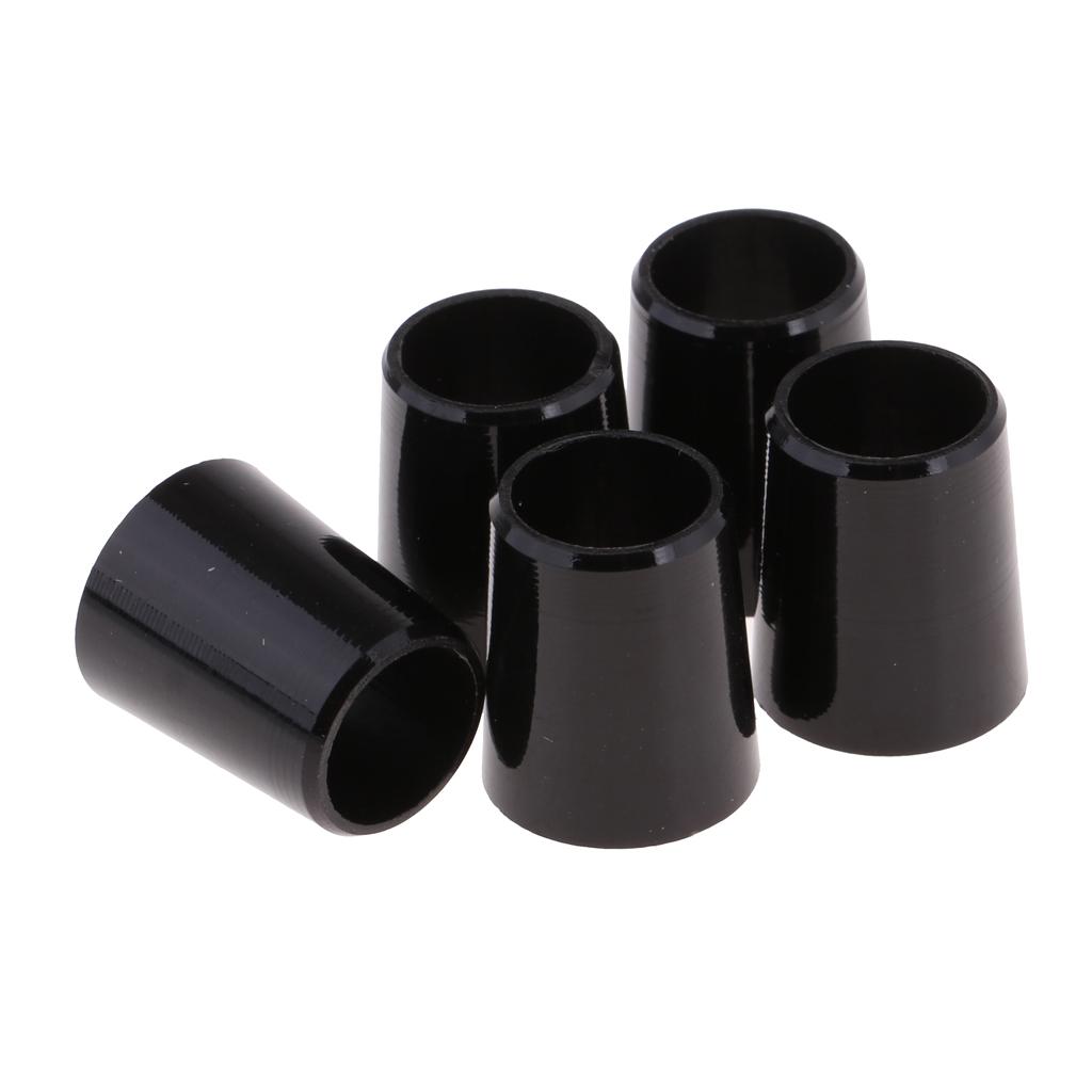 10pcs Black Golf Shaft Sleeve Ferrules.370 Irons Putter Cap Adapter Ring