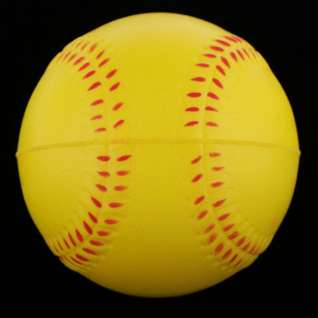Practice Baseball Training Ball Sport Team Game Match Elastic Softball 7.5cm