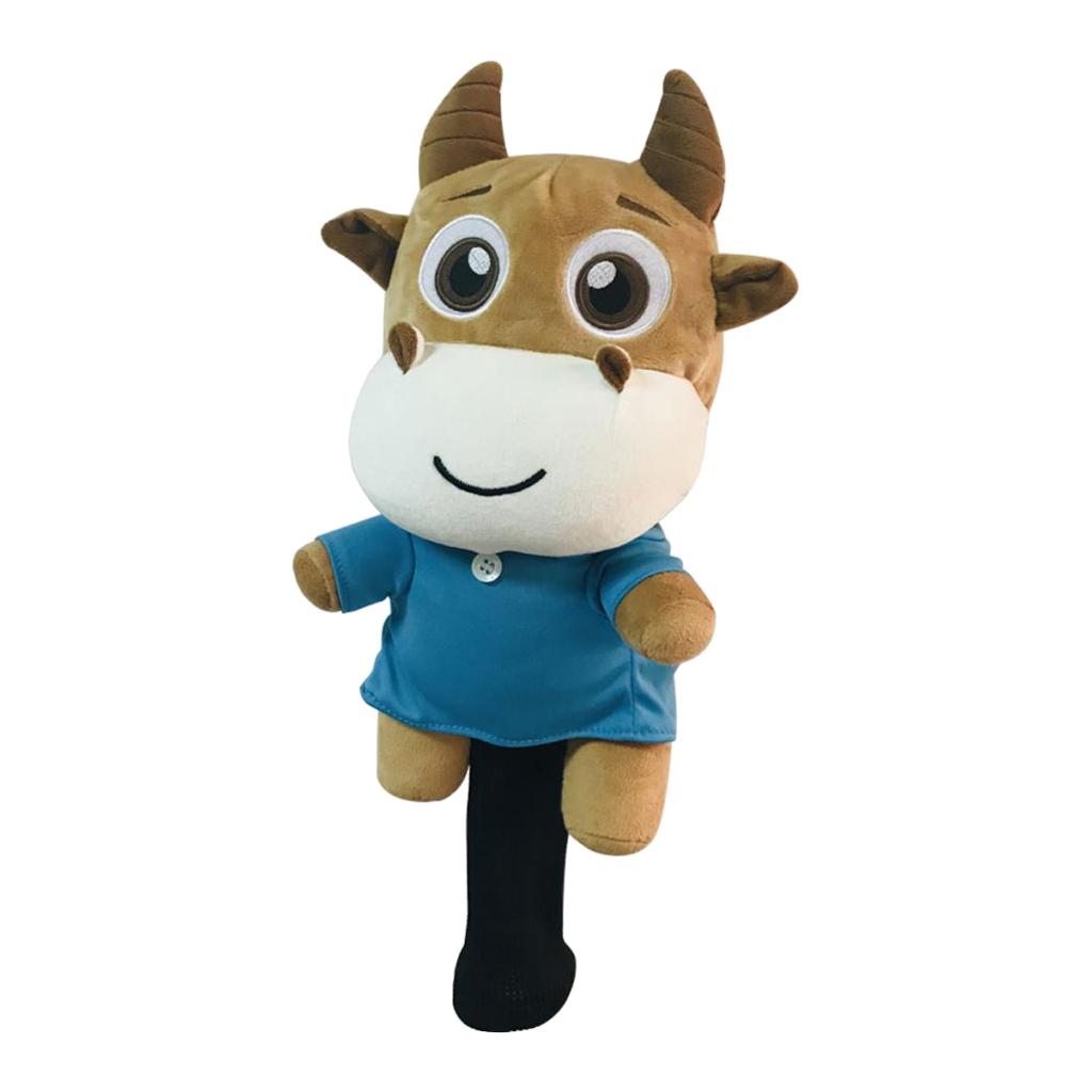 Plush OX Golf Club Head Cover Headcover for 460 cc/No.1 Wood Driver Sleeve