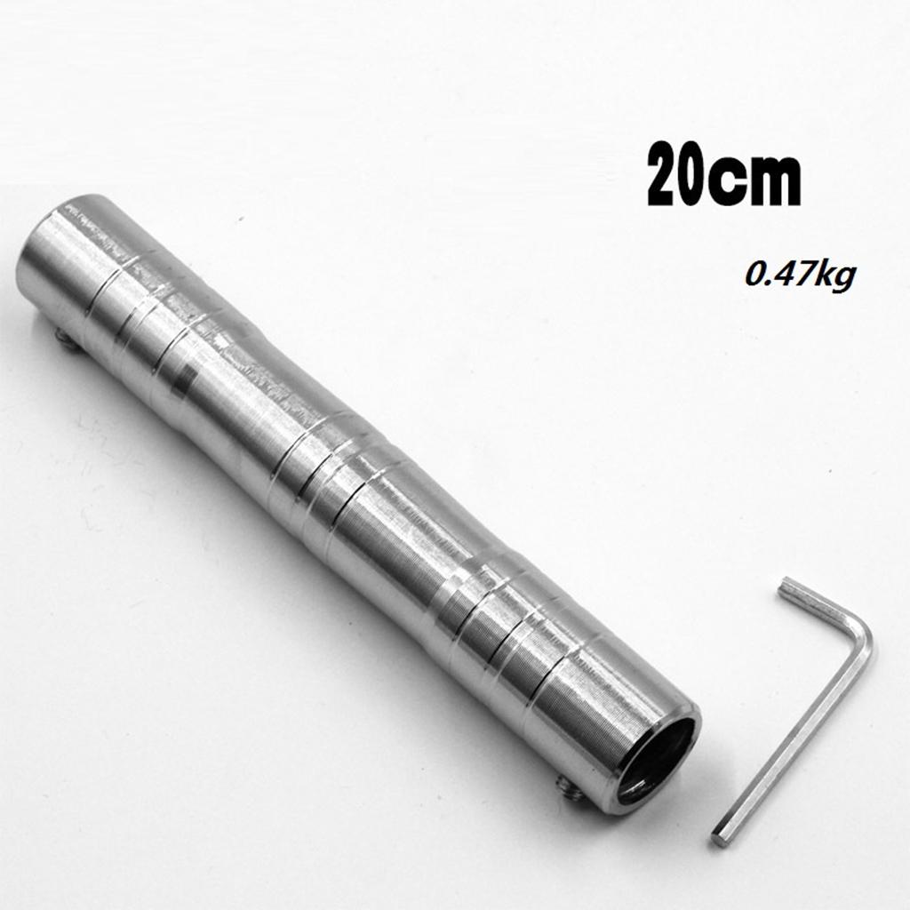 Anti-slip Steel Dumbbell Connecting Rod Connect Joint Bar Joiner Pole 20cm