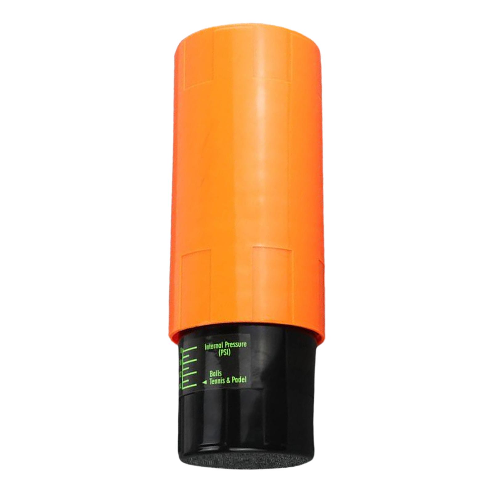 Tennis Ball Saver Tennis Balls Container Carrier Pressurizer Gear Orange