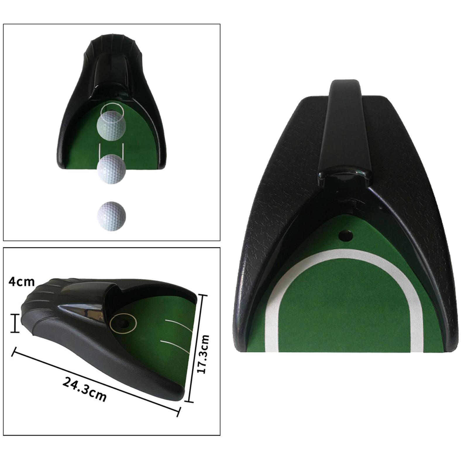 Electronic Golf Putting Trainer Automatic Return Aids Tool for Golf Lovers