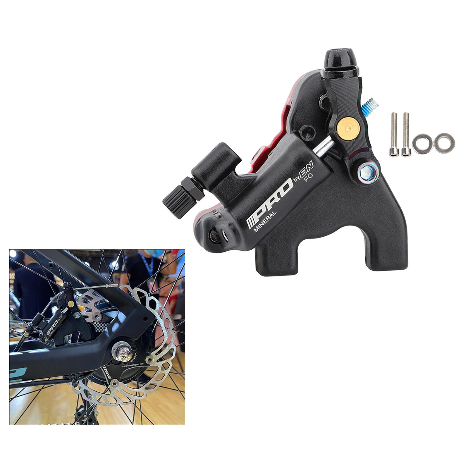 Bike Hydraulic Disc Brake Caliper Rotor Flat Mount Rear Cliper