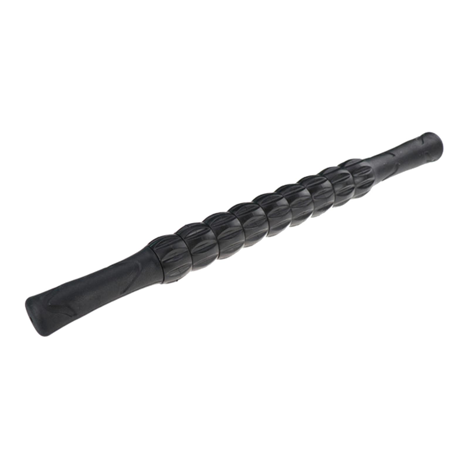Portable Muscle Roller Stick for Athletes Full Body Massage Sticks Black