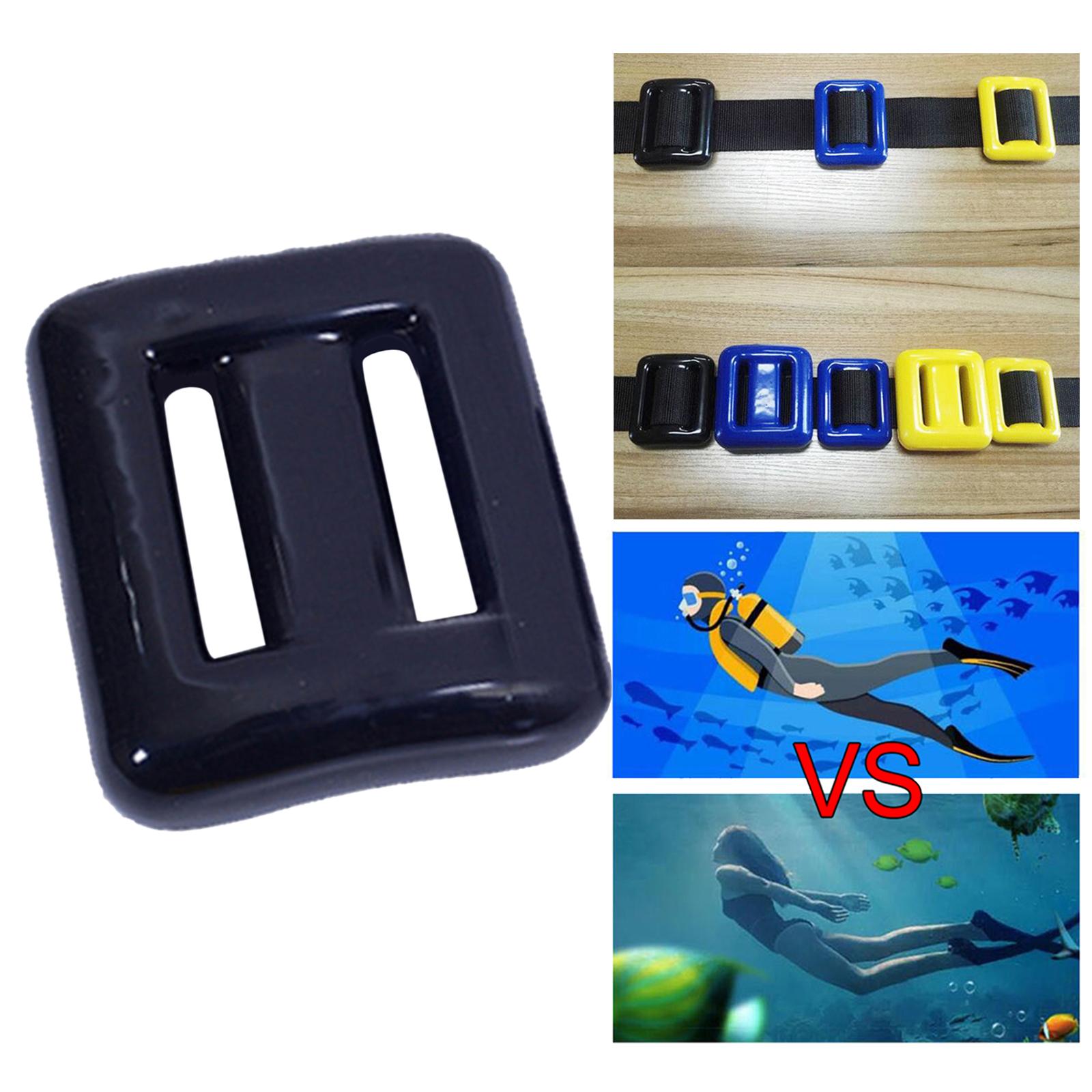 0.5kg Scuba D Ring Lead Weights Counterweight Diving Swimming Equip Black