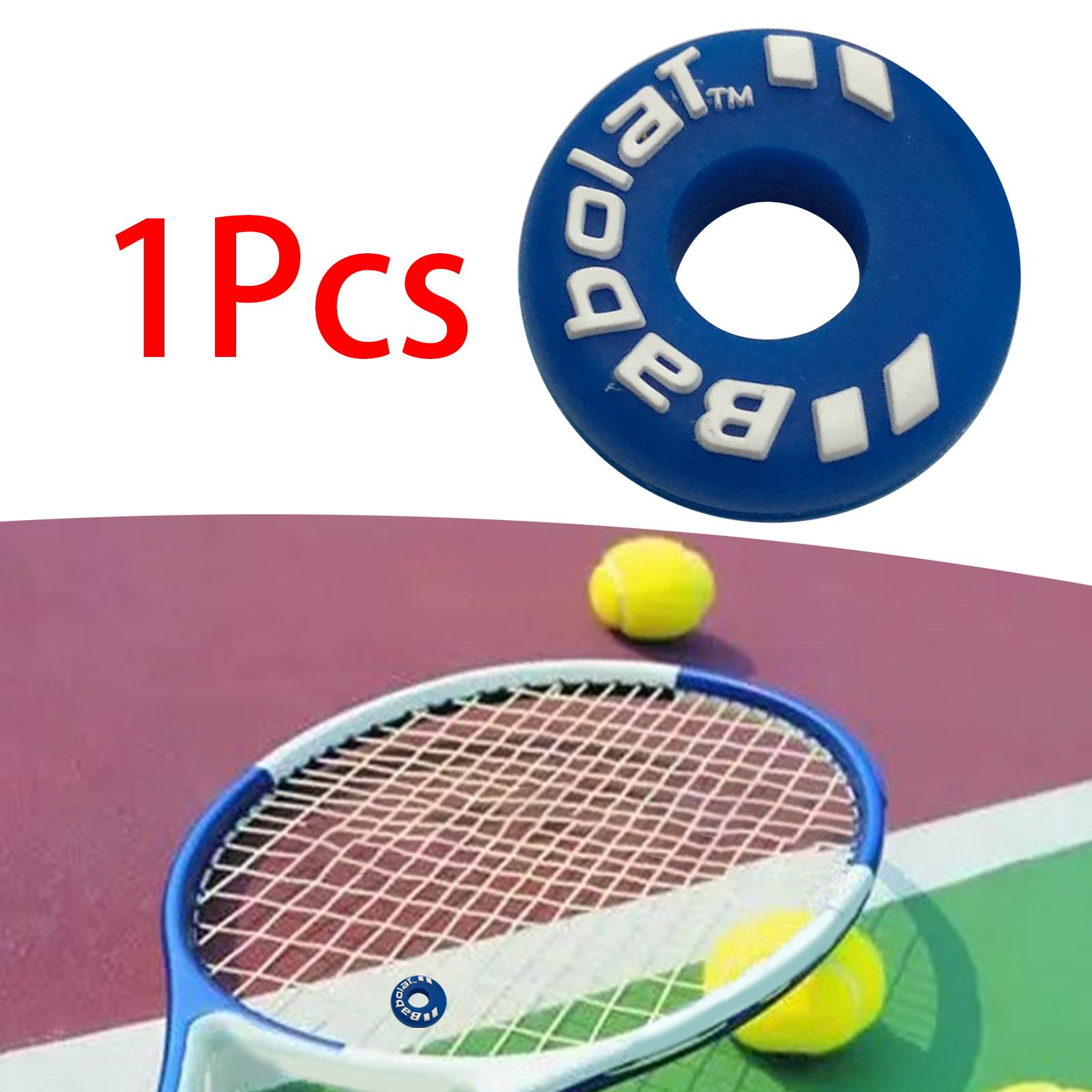 Tennis Racket Vibration Dampener Players for Keeping Stability Outdoor Blue